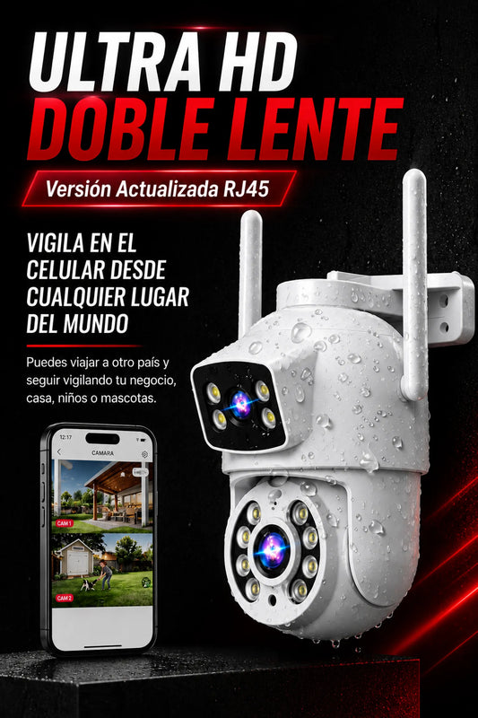 CÁMARA DE SEGURIDAD ROBÓTICA DOBLE LENTE RJ45_26